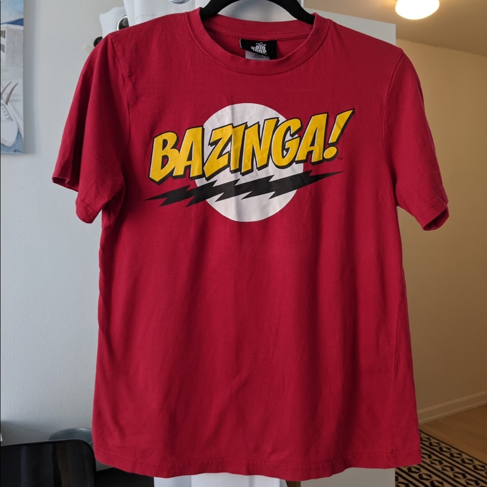 Big Bang theory bazinga tshirt